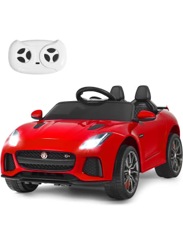 12V Jaguar Elektroauto ab 3 Jahre in Rot