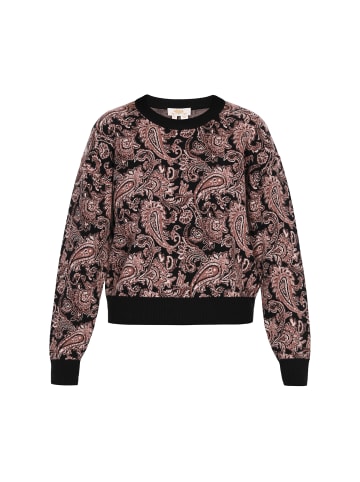 Women Sweater in black multicolor