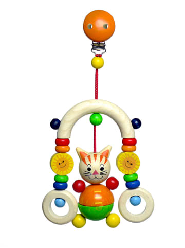 Minitrapez "Katze Mika" in Bunt