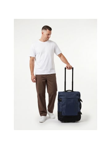 5850 2 Rollen Kabinentrolley S 51 cm blau
