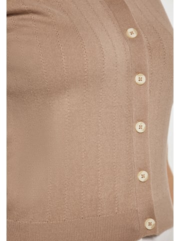Damen Cardigan in TAUPE