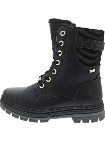 Schnürstiefel Schwarz