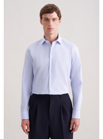 Business Hemd Slim in Mittelblau