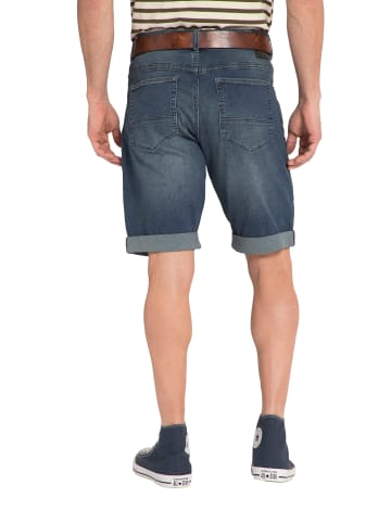 Bermuda in dark blue denim