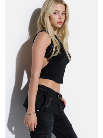 Blouse in Schwarz