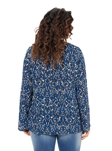 Bluse in marine