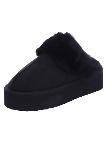 Pantoffel in schwarz