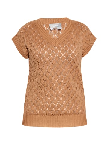 Damen Pullover in KAMEL