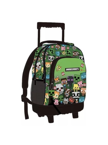 Minecraft Characters Premium Trolley Schulranzen, Tasche 44 cm