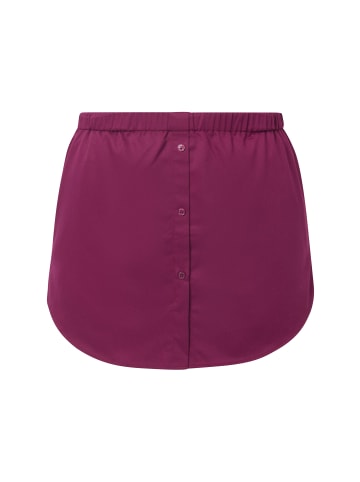 Accessoire in dunkel weinrot