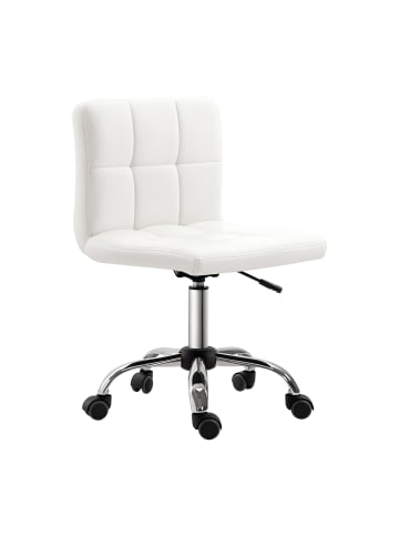 Bürostuhl in Weiß 51L x 46B x 92H cm