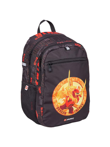 LEGO Ninjago Extended Backpack in Schwarz