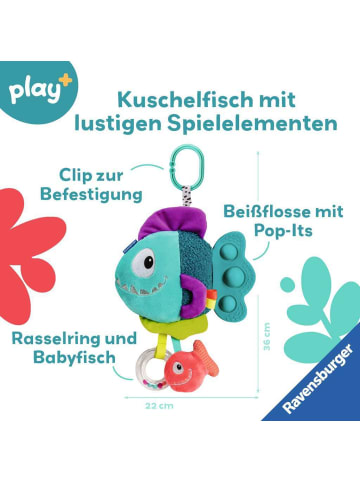 Ravensburger Pop-it Piranha (blau) in bunt