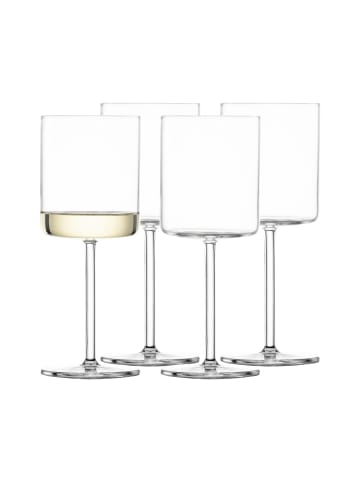 4er Set Weißweingläser Modo in Transparent 400 ml