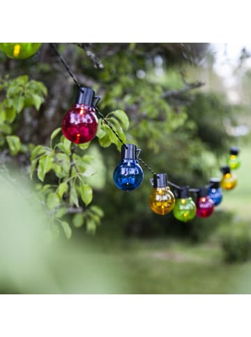 Solar-Lichterkette ,Partaj Multi', bunte Partybeleuchtung, Dämmerungss