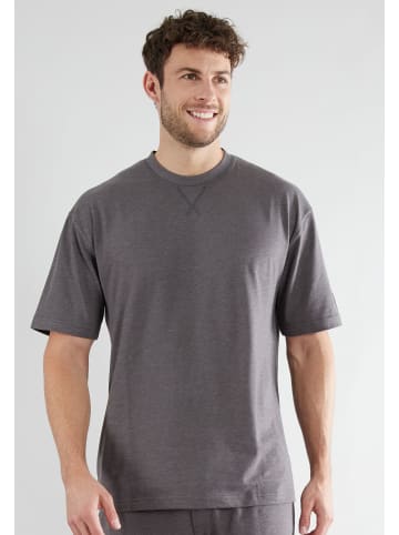 T-Shirt Brügge in grau-dunkel-melange