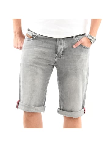 A. Salvarini Filippo Herren Shorts kurze Hosen in Grau