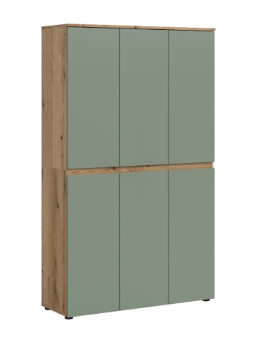 Kleiderschrank Scarpa Staubgrün 105 x 37 cm