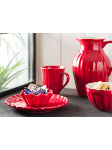 Becher mit Rillen Mynte STRAWBERRY Rot
