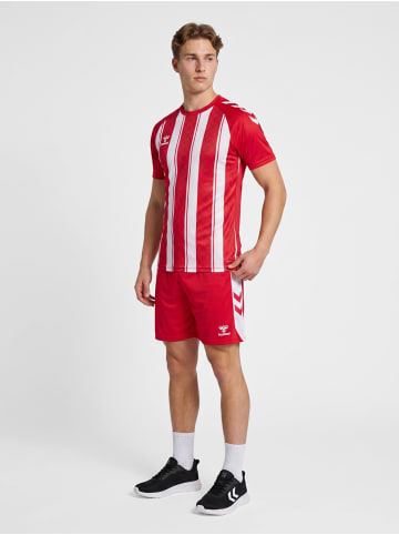 Verstellbare Taille Kurze Hose Hmlmatch Erwachsene in TRUE RED/WHITE