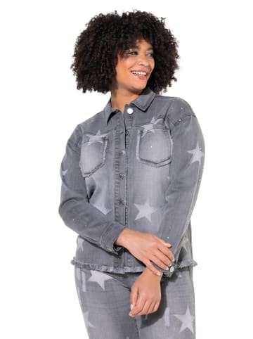 Jacke in grey denim