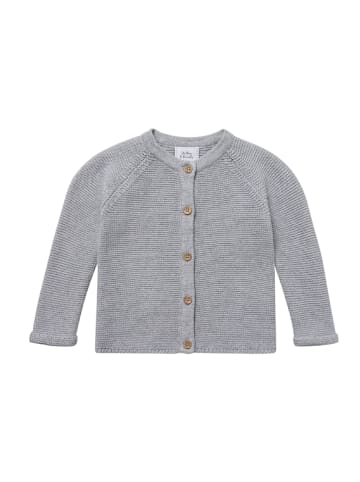 Cardigan in light grey melange