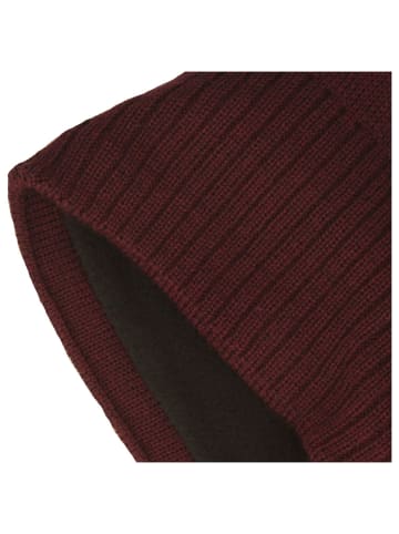 Strickmütze in rot