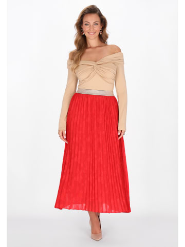 Women Skirt in red