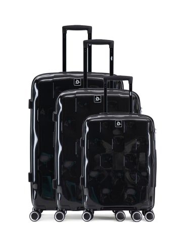 3 tlg. Kofferset AQUILA in Schwarz (95L/64L/37L)
