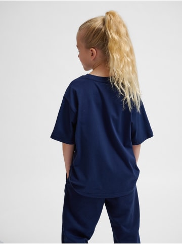 T-Shirt Hmljr Loose Kinder in DRESS BLUES