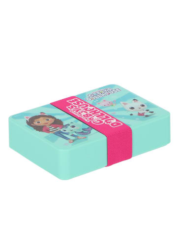 Gabby's Dollhouse Vielseitige Brotbox Lunchbox Pausenbox für in Hellblau