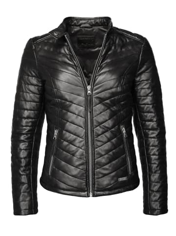 Lederjacke Henrietta in schwarz