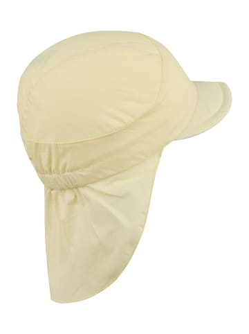 Schirmmütze mit Nackenschutz Basic in dunkelgelb