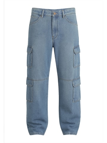 Cargo Trouser in vintage blue