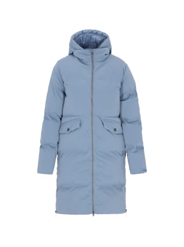 Women Coat in denim blue