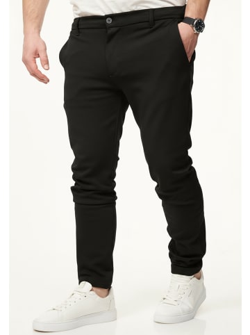 Chinohose - als Performance Pants mit Super Stretch in Slim-Fit in Black