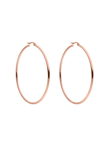 Ohrringe Hoops Rosegold