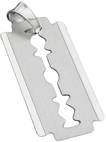 Anhänger 30x15mm Silber 925 in silber