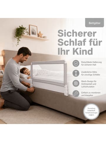 Bettgitter Exklusiv 135 x 50 cm für Standard- und Boxspringbetten