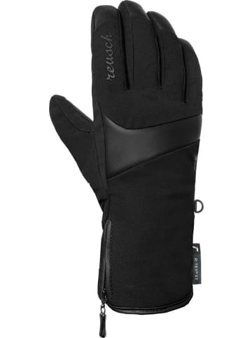 Finger Skihandschuhe in schwarz