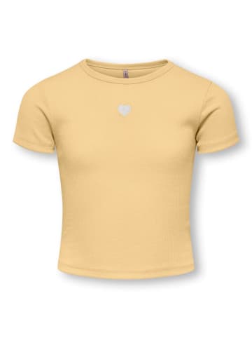 Kurzarm T-Shirt KOGELVA Basic in sunlight
