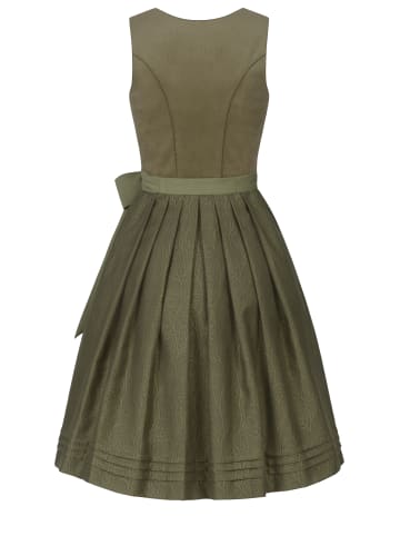Midi Dirndl Luise in Grün