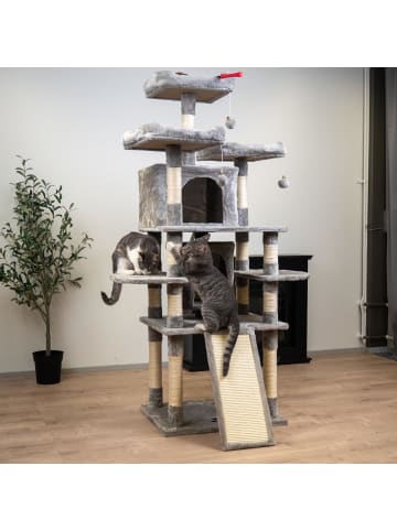 Kratzbaum Tower in Grau 170cm