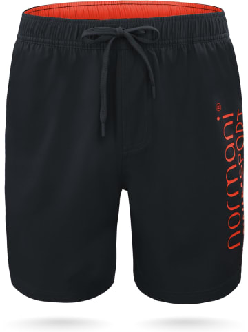 Herren Badeshorts Nio in Schwarz