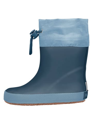 Barfuß-Gummistiefel uni in marine