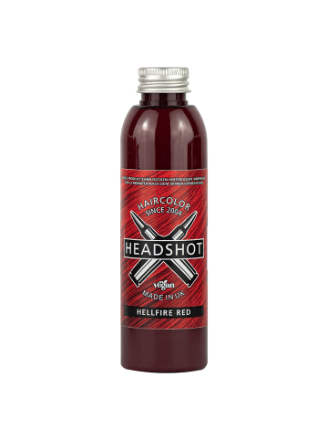 vegane Haarfarbe Hellfire Red 150 ml semipermanente Haartönung