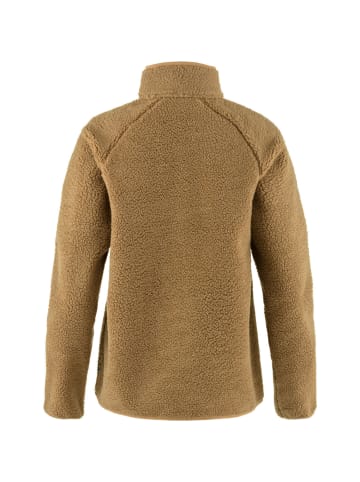 Fleecejacke in braun
