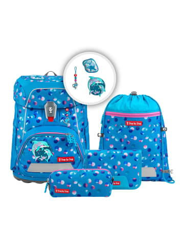 Fit Schulranzen-Set 5-teilig Dolphin Finja