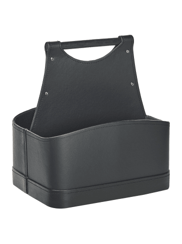 Korb URUK in Grau - (W) 32 x (H) 33 x (L) 23 cm