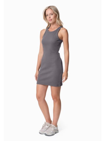 Minikleid "DERREN" in Schattengrau